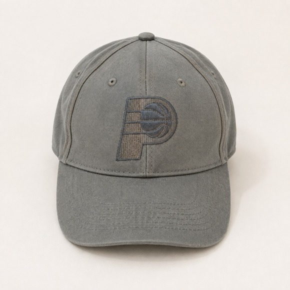 Indiana Pacers Accessories - Indiana Pacers Hat Women Gray Lucas Oil Stadium Adjustable Baseball Cap